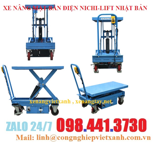 Xe nâng bàn điện Nichilift