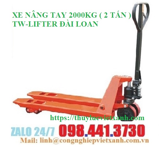 Xe nâng tay 2000KG