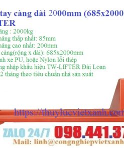 Xe nâng tay càng dài 2000mm