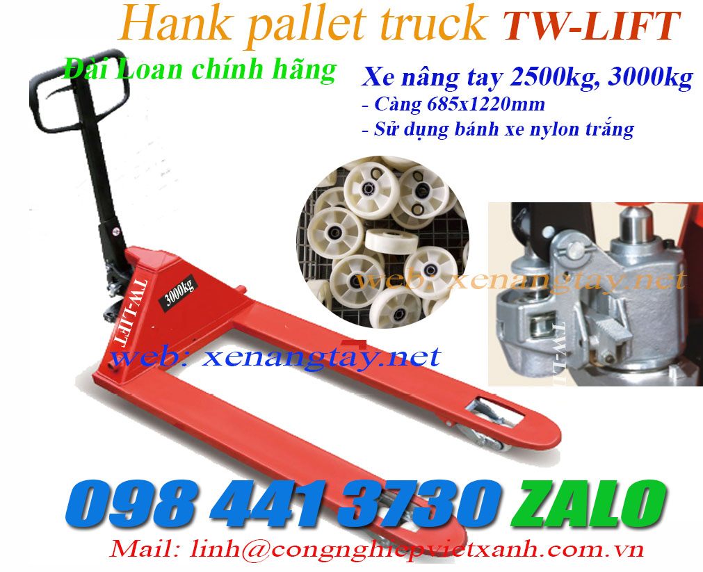 Xe nâng tay 3000kg TW Lift