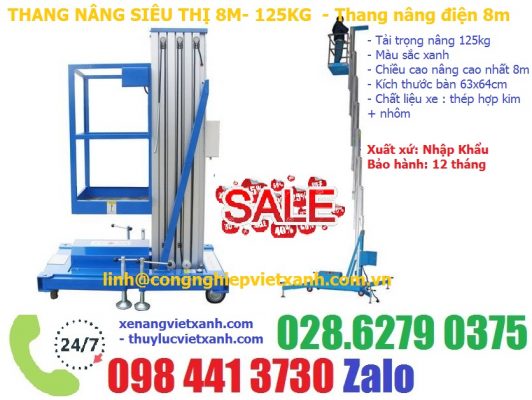  thang nâng điện 8m