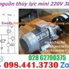 Bộ nguồn thủy lực mini 220v 0.75 kw , 380V 1.5kw 3kw