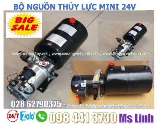 Bộ nguồn điện thủy lực mini 12v 24V 220V