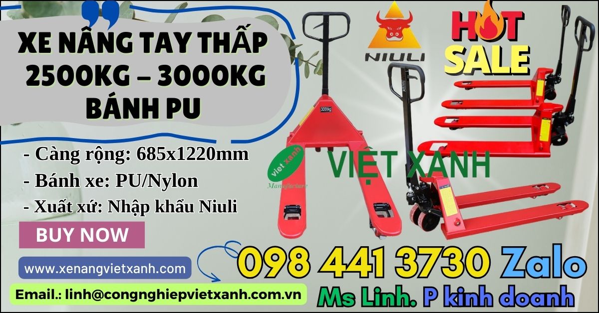 Xe nâng tay thấp Niuli